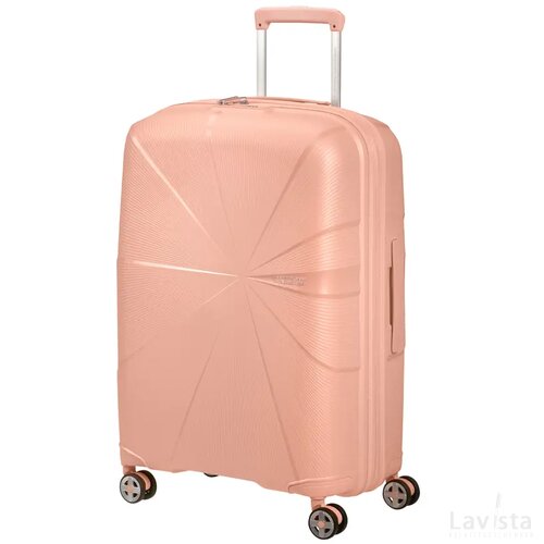 American Tourister StarVibe Spinner 67 EXP. Metallic Peach