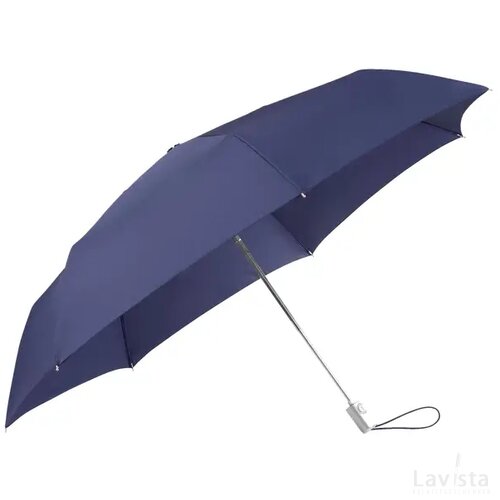 Samsonite Alu Drop S 3 Sect. Auto O/C Slim Indigo Blue