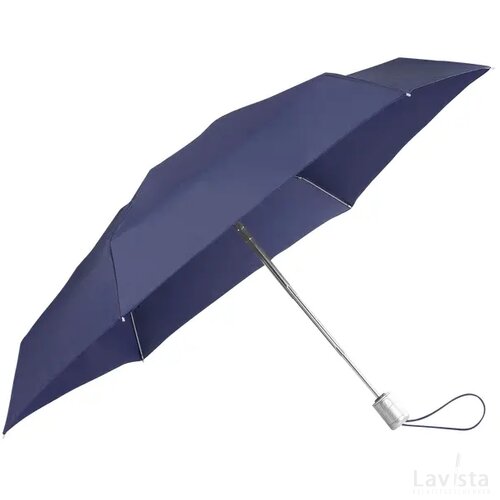 Samsonite Alu Drop S 4 Sect. Auto O/C Indigo Blue