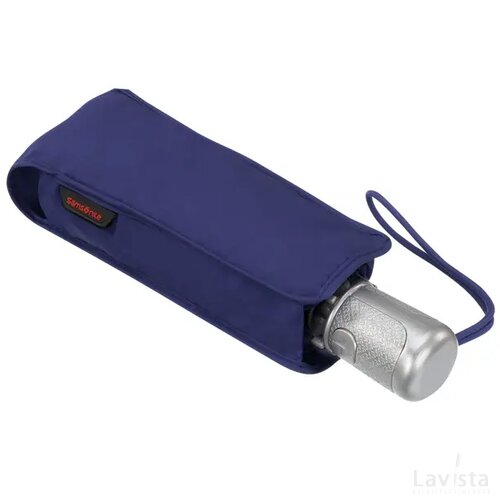 Samsonite Alu Drop S 4 Sect. Auto O/C Indigo Blue