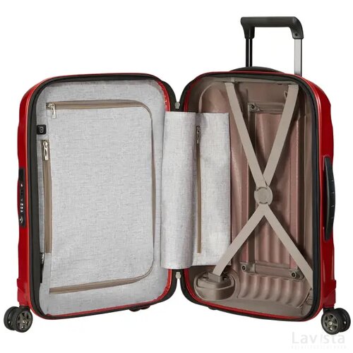 Samsonite C-Lite Spinner 55 EXP. Chili Red