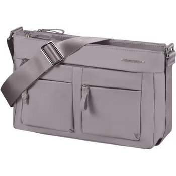 Samsonite Move 4.0 Horizontal Shoulder Bag + Flap Light Taupe