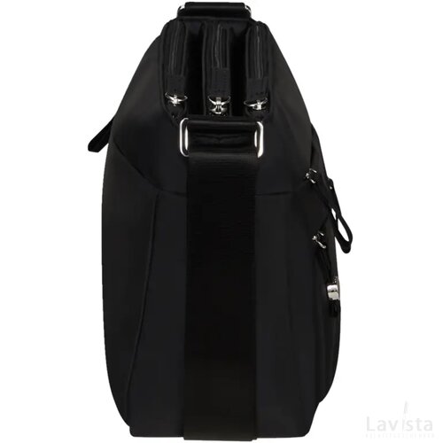 Samsonite Move 4.0 Horizontal Shoulder Bag + Flap Black
