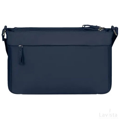 Samsonite Move 4.0 Horizontal Shoulder Bag + Flap Dark Blue