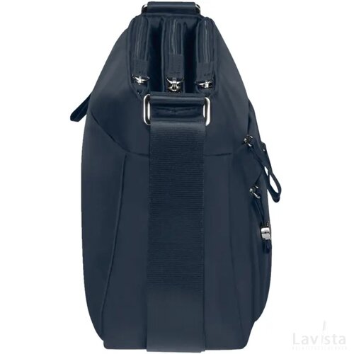 Samsonite Move 4.0 Horizontal Shoulder Bag + Flap Dark Blue