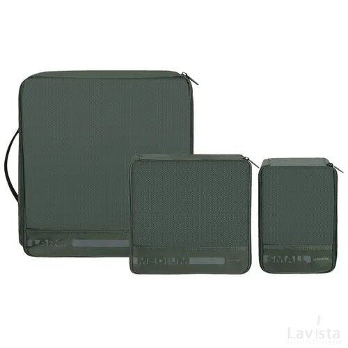 Samsonite Pack-Sized Set of 3 Packing Cubes Forest