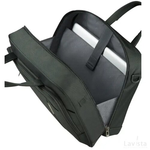 Samsonite Respark Laptop Shoulder Bag Forest Green