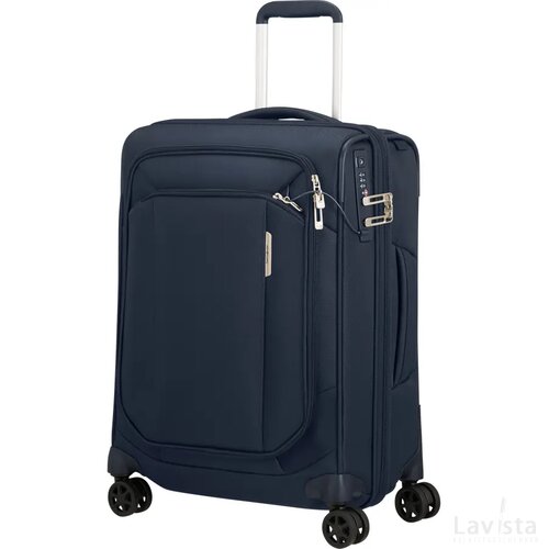 Samsonite Respark Spinner 55 EXP. Double Frame Midnight Blue