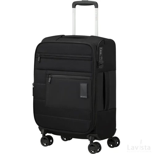 Samsonite Vaycay Spinner 55 EXP. Length 35 cm Black