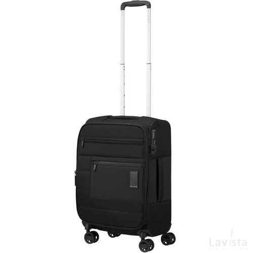 Samsonite Vaycay Spinner 55 EXP. Length 35 cm Black