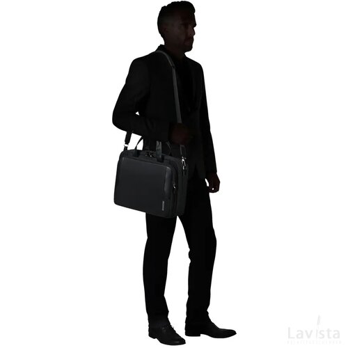 Samsonite XBR 2.0 Bailhandle 2 Compartments 15.6" Black