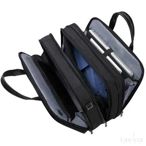 Samsonite XBR 2.0 Bailhandle 3 Compartments 15.6" EXP. Black