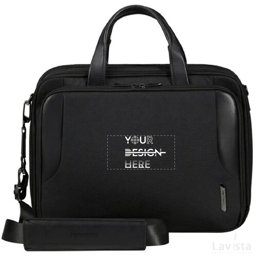 Samsonite XBR 2.0 Bailhandle 3 Compartments 15.6" EXP. Black