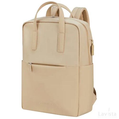 Samsonite 4PACK Laptop Backpack + Handles 15.6" Sand