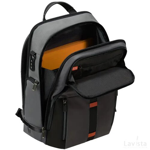 Samsonite Urban-Eye Laptop Backpack 15.6" Grey/Cognac