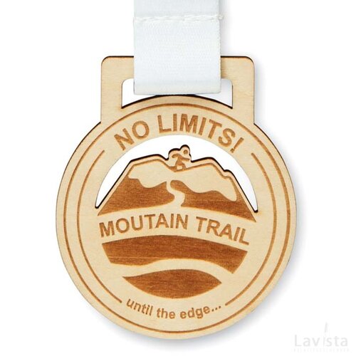 Houten medaille