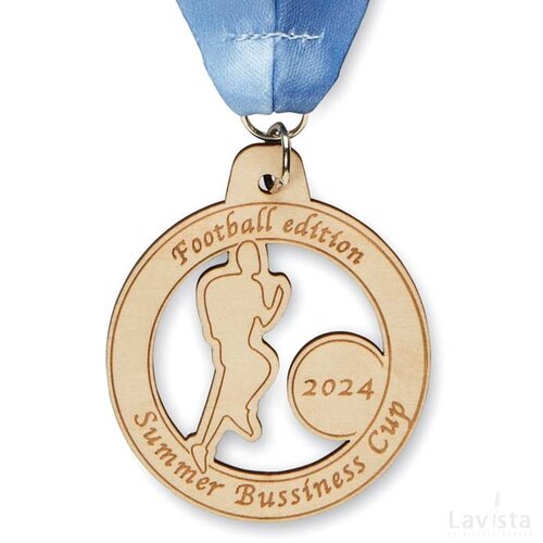 Houten medaille