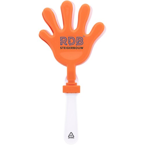 Clappy Rpp-Hand Klapper Oranje