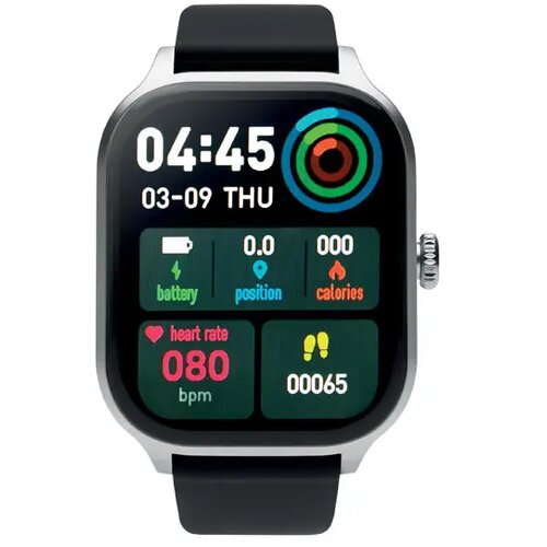 Smart gezondheidshorloge Irto zilver