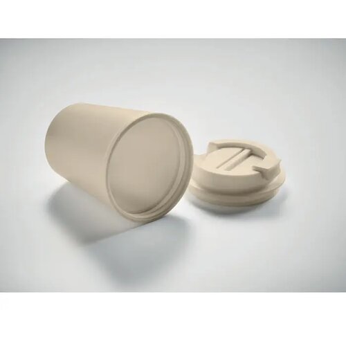 Gerecyclede thermosbeker (300 ml) Beige 300 ml