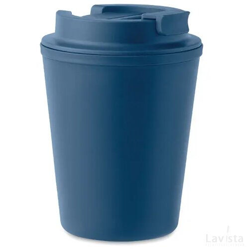 Gerecyclede thermosbeker (300 ml) Blauw