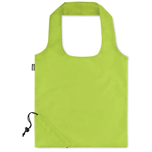 Opvouwbare rpet tas Foldpet limoen
