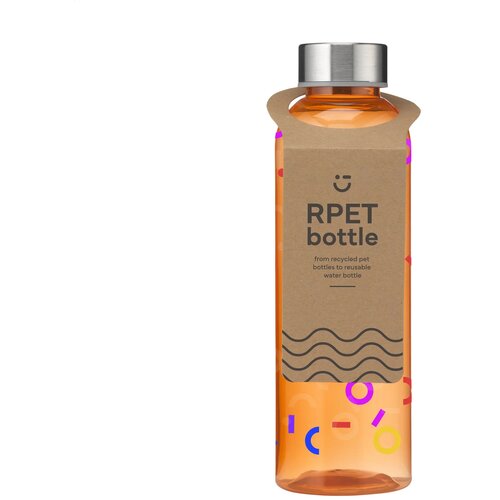 Senga Grs Rpet Drinkfles Oranje 500 ml