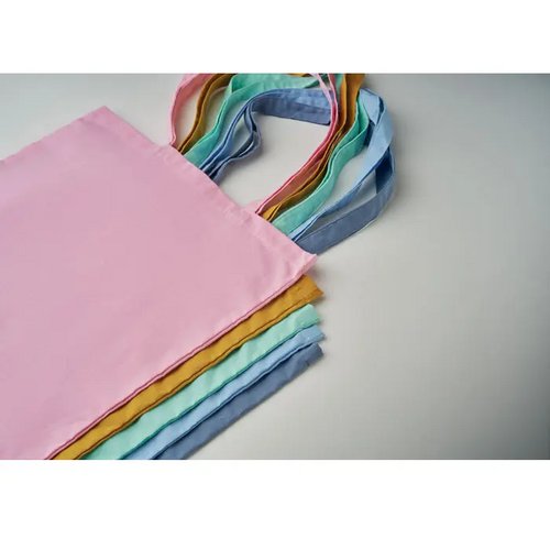 Katoenen boodschappentas Cottonel colour + babyrose