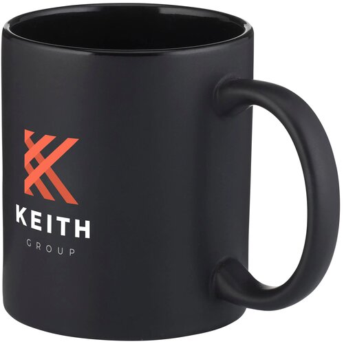Kitty Mug Matt Black mok 350 ml