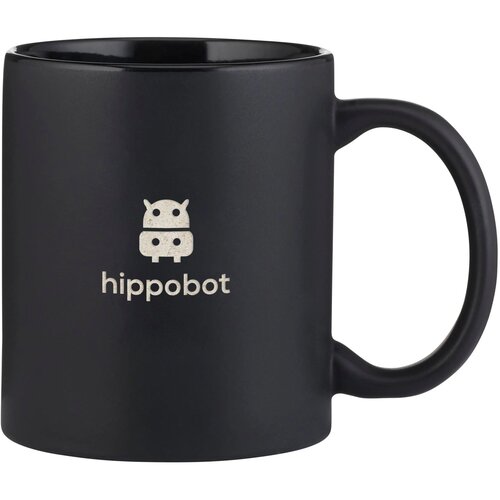 Kitty Mug Matt Black 350 Ml Mok Zwart 350 ml