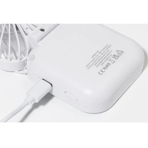 Aerofold Rabs Oplaadbare Handventilator Wit