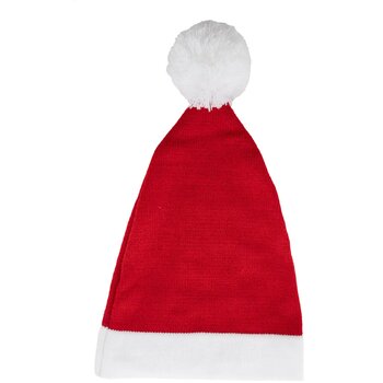 Babbo Gebreide Kerstmuts Rood Babbo Gebreide Kerstmuts Rood