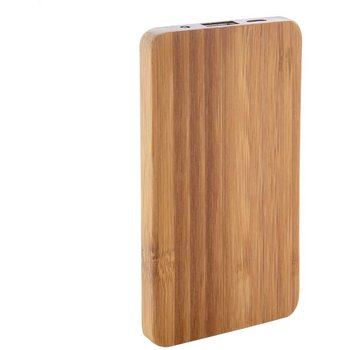 Bamboost Powerbank Natuurlijk Bamboost Powerbank Natuurlijk