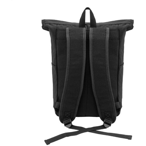 Blakkan Back Gerecyclede Canvas Rugzak Zwart