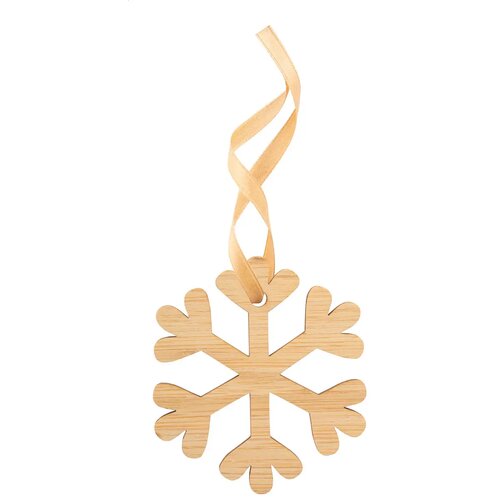 Boocard Kerstkaart, Sneeuwvlok Natuurlijk