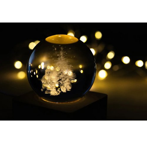 Borealis Kerstlichtbol Transparant