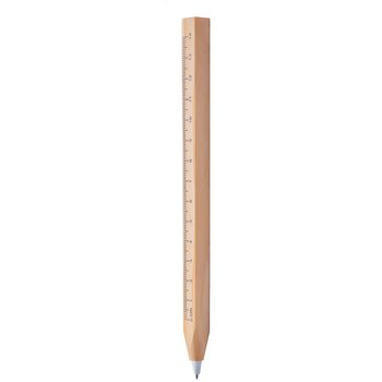 Burnham Black Balpen Met Liniaal Natuurlijk Burnham Black Balpen Met Liniaal Natuurlijk