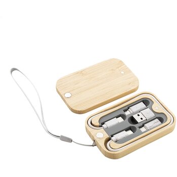 Cabsly Usb-Oplader Kabelset Natuurlijk Cabsly Usb-Oplader Kabelset Natuurlijk