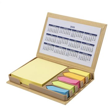 Calenot Kalender Sticky Notitieblok Natuurlijk Calenot Kalender Sticky Notitieblok Natuurlijk