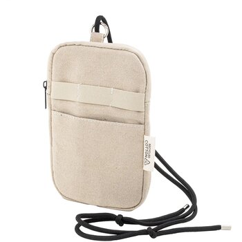 Canvafon Gerecycled Canvas Crossbody Mobiele Tas Natuurlijk Canvafon Gerecycled Canvas Crossbody Mobiele Tas Natuurlijk