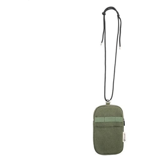 Canvafon Gerecycled Canvas Crossbody Mobiele Tas Groen