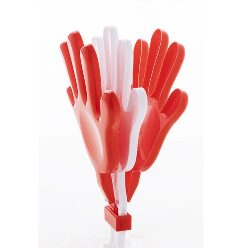 Clappy Rpp-Hand Klapper Rood