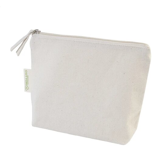 Cospex Make-Up Tas Van Gerecycled Katoen Natuurlijk