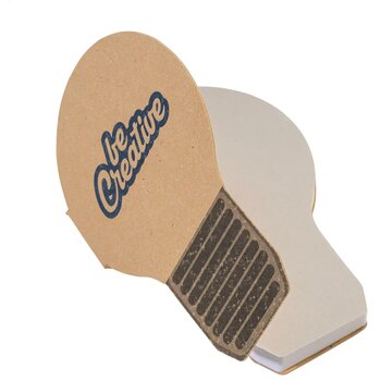 Creastick Bulb Eco Custon Made Sticky Notitieblok Natuurlijk Creastick Bulb Eco Custon Made Sticky Notitieblok Natuurlijk