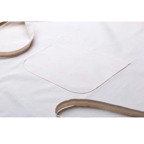 Crudo Katoenen Schort Beige