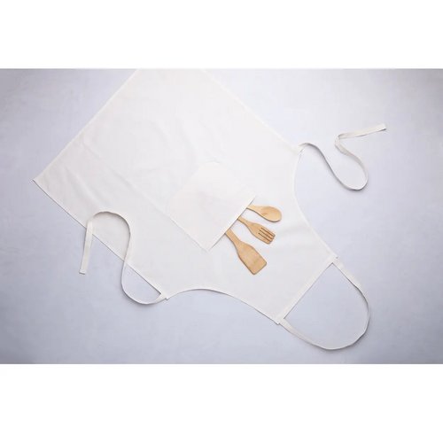 Crudo Katoenen Schort Beige