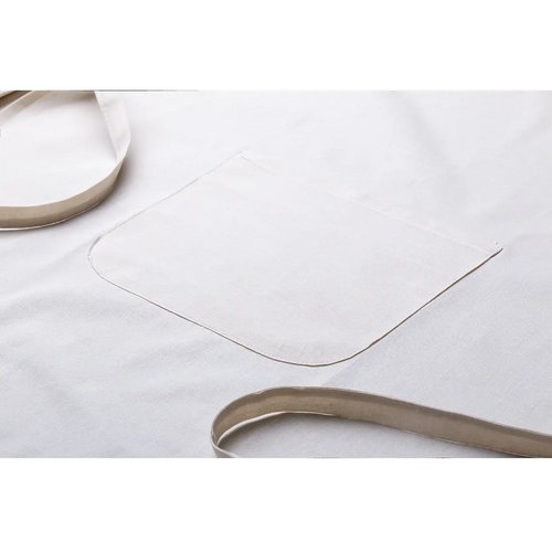 Crudo Katoenen Schort Beige