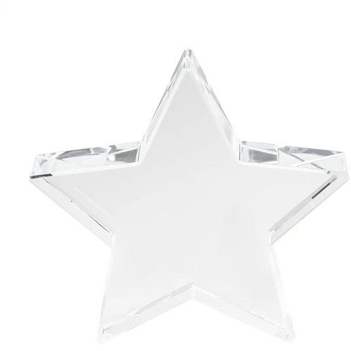 Crystar Trofee Ster Transparant