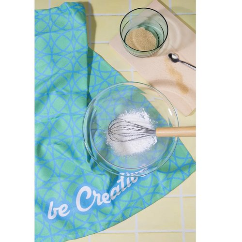 Dishie Sublimatie Keukenhanddoek Wit