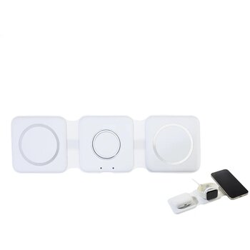 Folcharge Rabs 3In1 Draadloze Oplader Wit